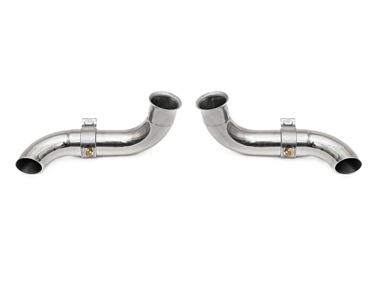 Fabspeed Competition Muffler Outlets W / Adjustable Turndowns. Porsche 996 GT3 - 99611112290, 99611112291, 99611112293, 99611112190, 99611112191, 99611112193 - FS.POR.996GT3.CMO